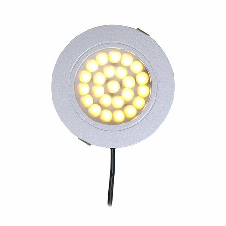 Faretto da incasso 24 LED 12V 220lm dia 65x11mm