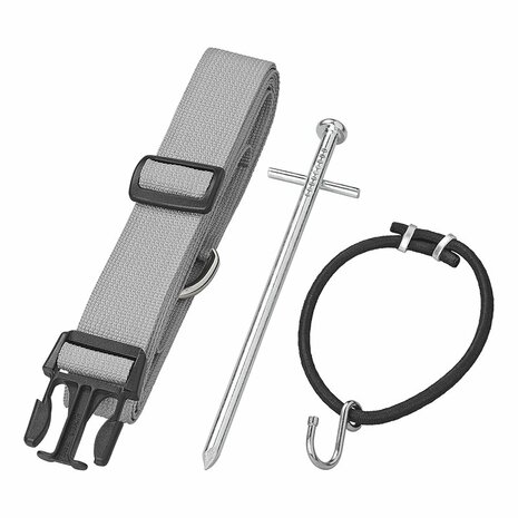 Set di cinghie antitempesta 2x 2 90 m