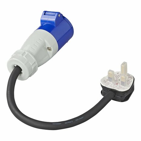 Cavo prolunga 40cm 3x2 5mm² da spina UK a CEE