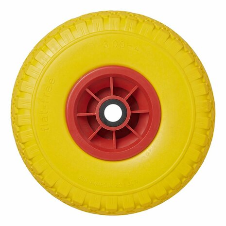Pneumatico PU con cerchio in plastica 103.00-4