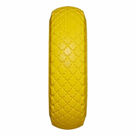 Pneumatico PU con cerchio in plastica 103.00-4