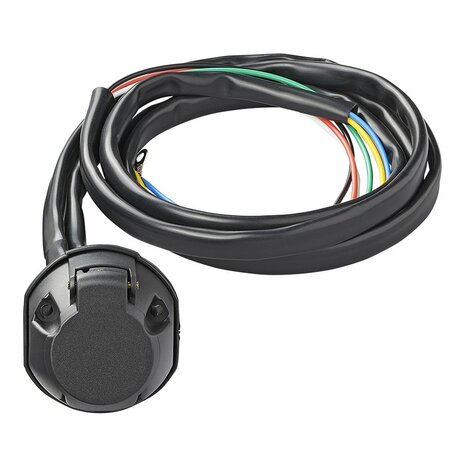 Kit cablaggio gancio traino 7 poli PVC + cavo 1 50M