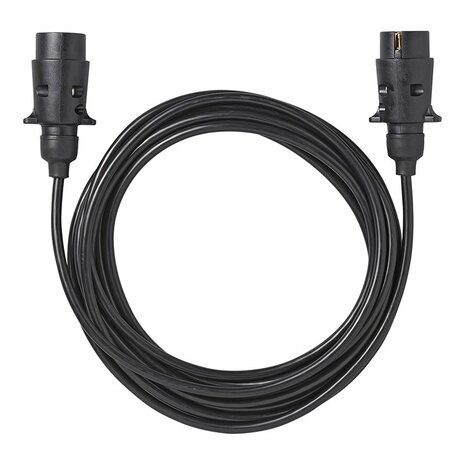 Cavo prolunga 5M con 2x spina 7 poli PVC