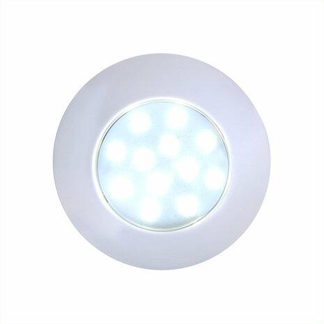 Plafoniera da superficie 12 led 12V 240lm dia 75x18mm
