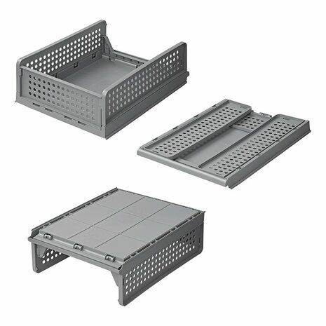 Organizer da cucina impilabile a 2 strati
