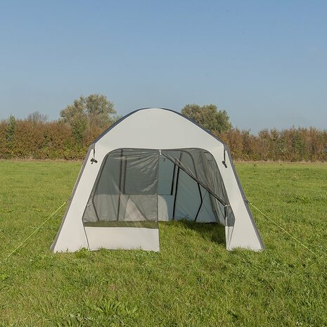 Parete laterale con zanzariera per tenda gonfiabile per feste