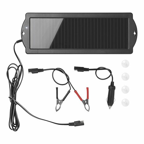 Caricabatterie solare di mantenimento 12V 1 5W