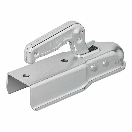 Giunto a sfera in acciaio verticale 2 fori quadrati 60mm 1300kg frenato