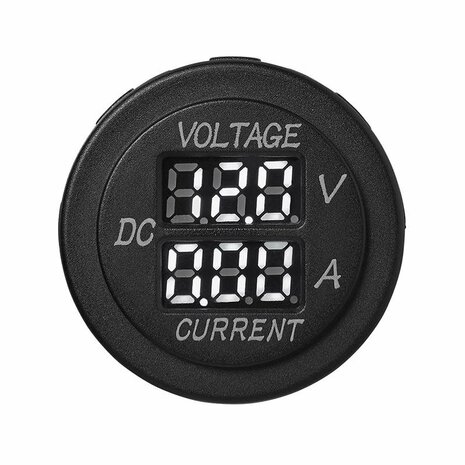 Volt-amperometro digitale 6-30V 0-10A