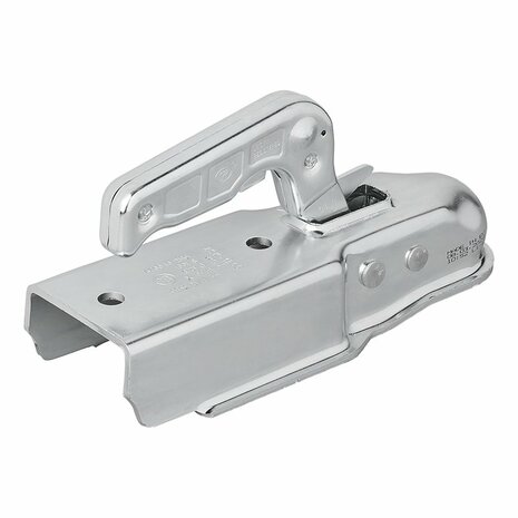 Giunto a sfera in acciaio verticale 2 fori quadrati 70mm 1300kg frenato