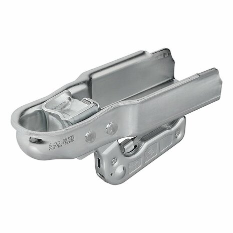 Giunto a sfera in acciaio verticale 2 fori quadrati 70mm 1300kg frenato