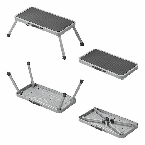 Step XL 1 gradino pieghevole per roulotte camper