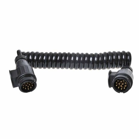Cavo a spirale 3 5M 8 core con 2x spina 13 poli PVC
