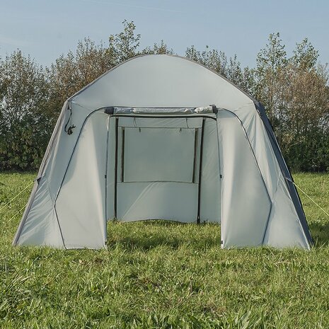 Parete laterale con finestra per tenda gonfiabile per feste