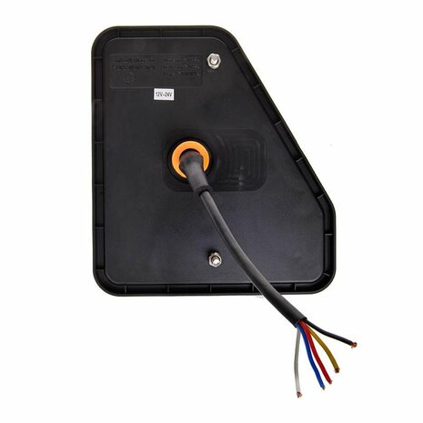 Fanale posteriore 5 funzioni 208x188mm 22LED sinistro UK