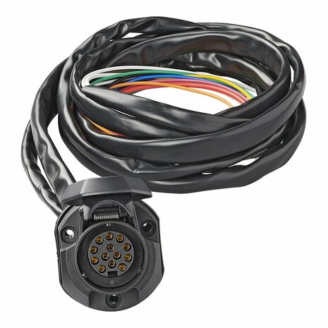 Kit cavi gancio traino 13 poli PVC tipo Jaeger + cavo 1 50M