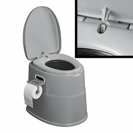 Toilette portatile divisibile