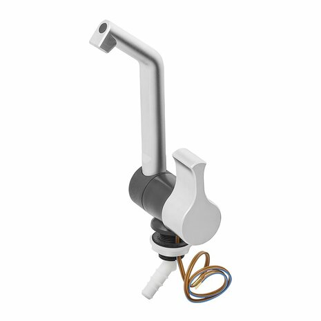 Rubinetto acqua fredda Style 2000 12V  dia 20 mm nichel opaco nero