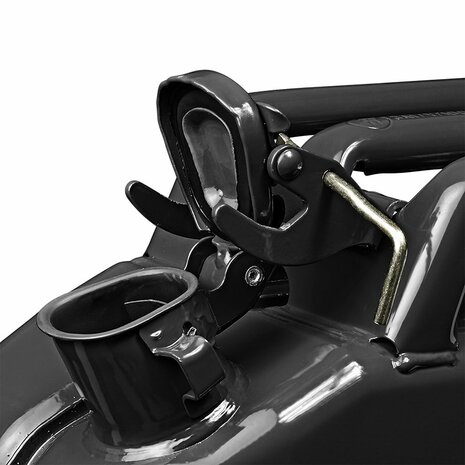 Tanica 20L metallo nero omologata UN-TuV GS