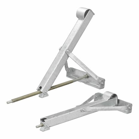 Supporto angolare per roulotte 450 kg 615 x 278 mm H:507 mm
