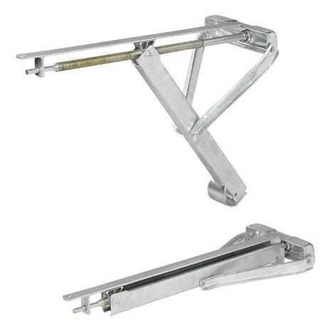 Supporto angolare per roulotte 700kg 605x260mm H:500mm