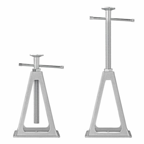 Set di supporto in alluminio da 4 pezzi