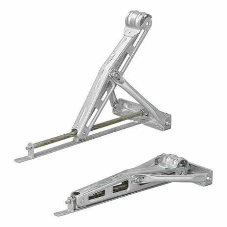 Supporto angolare per roulotte 1500 kg 677 x 280 mm H: 502 mm