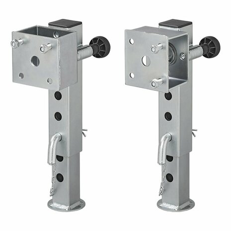 Gamba di supporto 60x60 mm inclinabile TL60 D85 SW19 345-445 mm 1300 kg