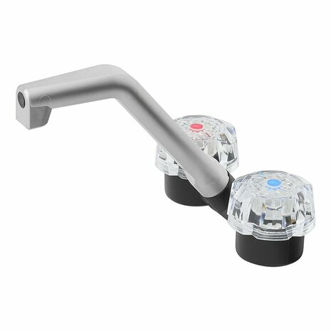 Miscelatore De Luxe dia 20 mm nero cromo  manopola grande
