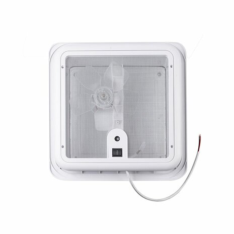 Botola sul tetto 280 x 280 mm senza ventilazione permanente trasparente con ventola