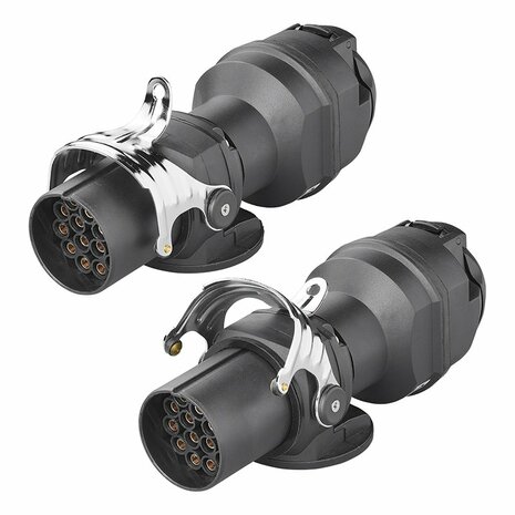Adattatore spina da 24V 15 a 12V 13 poli ISO12098 > ISO11446