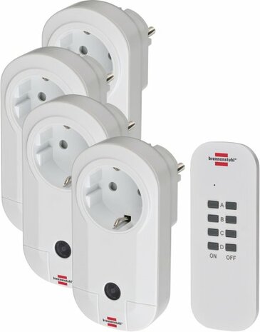 Set radiocomando a distanza 4x IP20 Comfort-Line