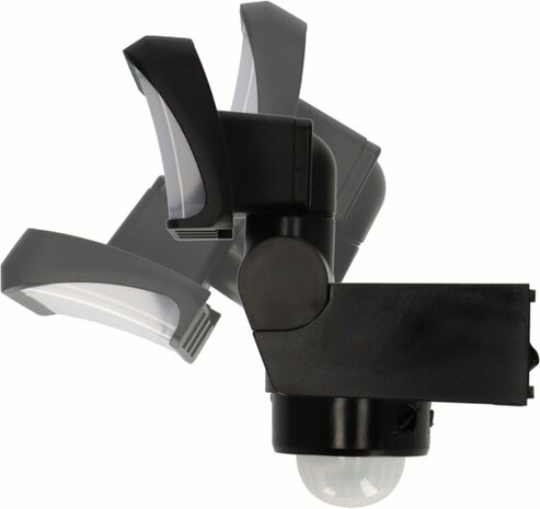 Faretto LED WS 2050 SP con rilevatore di movimento, 1680lm, IP44, nero