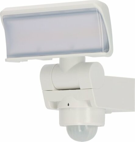 Faretto LED WS 2050 WP con rilevatore di movimento, 1680lm, IP44, bianco