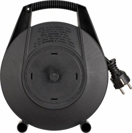 scatola per cavi 4 prese, nero grigio chiaro 5m H05VV-F 3G1,5