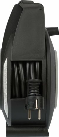 scatola per cavi 4 prese, nero grigio chiaro 15m H05VV-F 3G1,5