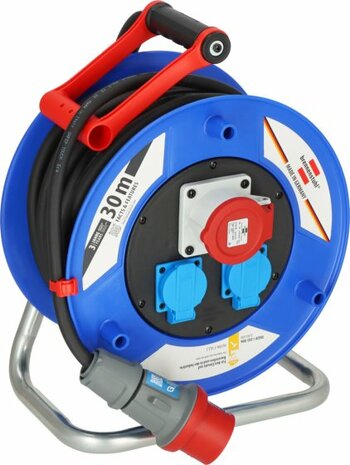 Garant CEE 1 IP44 tamburo per cavi per l'industria   per i cantieri 30m H07RN-F 5G2,5