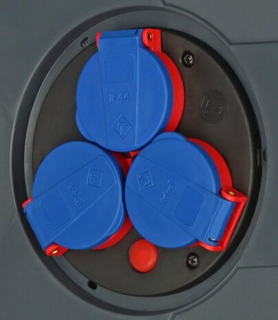 Tamburo per cavi IP44 40m H07RN-F 3G1,5 - scatola singola