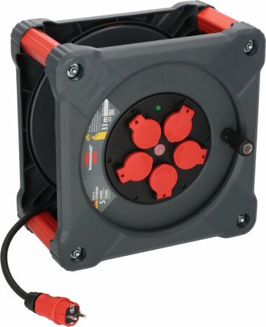 Professional Avvolgicavo da cantiere KA 3200 5 IP44, 33 m H07RN-F 3G2.5