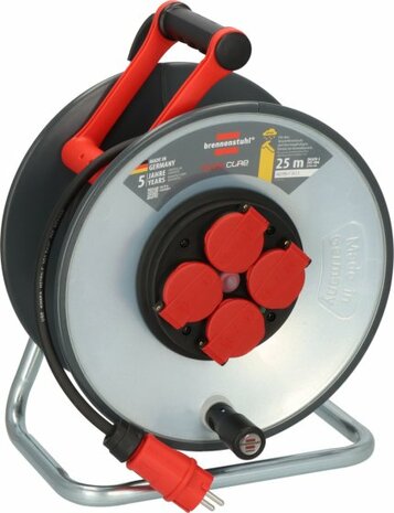 Professional SteelCore Avvolgicavo SC 2100 IP44, 25 m H07RN-F 3G1,5