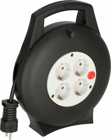 Scatola per cavi VL2-X 4 vie 10 m H05VV-F3G1,5 nero grigio chiaro