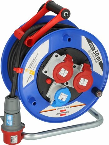 Avvolgicavo da cantiere industriale edile Garant CEE 3 IP44 30 m H07RN-F 5G2.5