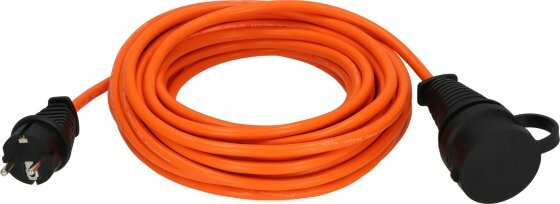 Cavo di prolunga IP44 10m AT-N05V3V3-F 3G1,5 arancione