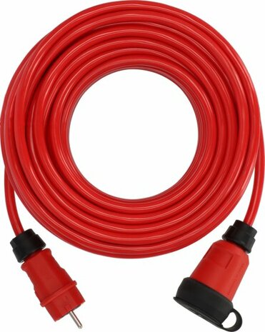 Cavo di prolunga VQ 2200 IP44, 25 m rosso H07BQ-F 3G2,5