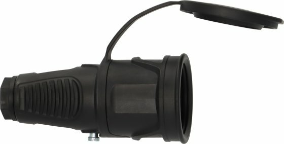 Contatto di terra in gomma 230V 16A IP54