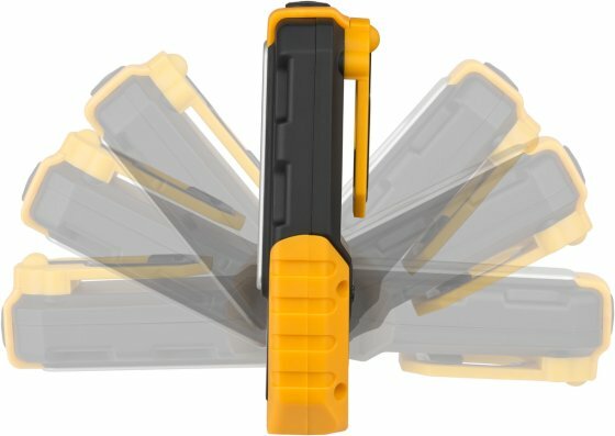Lampada portatile ricaricabile a 4 LED HL DA 40 MH 200lm