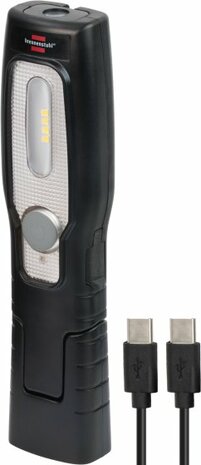 Lampada portatile a batteria ricaricabile a LED HL 201 A 250+70lm