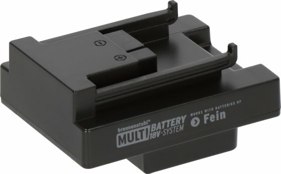 Adattatore Fein per faretti da cantiere a LED nel sistema  Multi Battery 18V