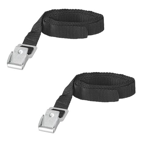 Cinghie con fibbia in metallo 18mm-100cm - Set da 2