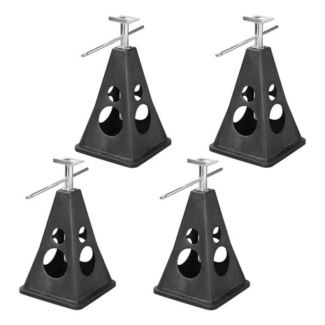 Set di supporti in plastica da 4 pezzi 750kg